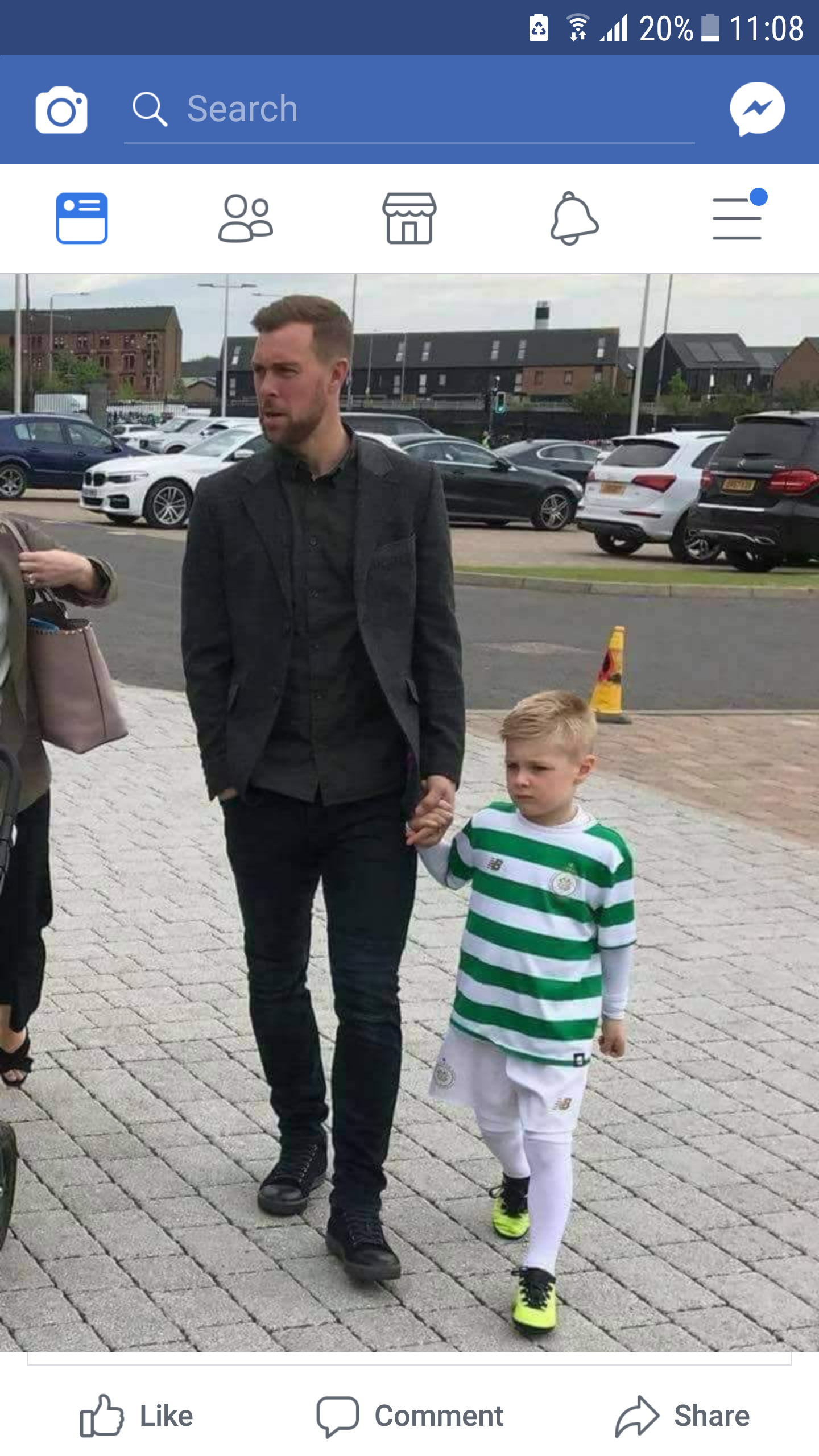 We said their children would be Celtic supporters