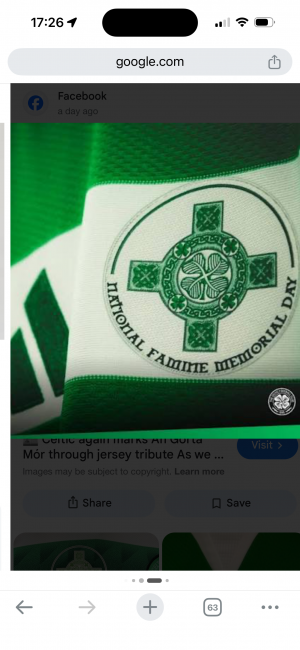 Loved the annual Irish famine memorial logo, god bless.